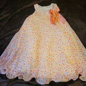 Polka Dot Girls Dress